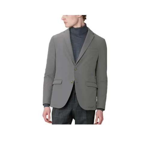 Lanvin Серый Мужской Пуховик