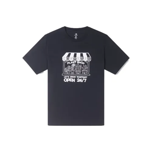 Конверс Черные Мужские T-Рубашки