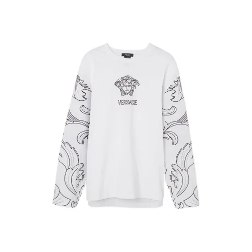 VERSACE Белые Мужские T-рубашки