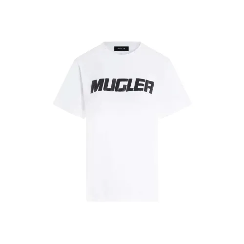 Mugler SS24 T Shirt Unisex White