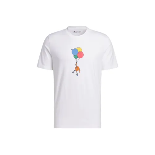 Adidas Белая Мужская Футболка