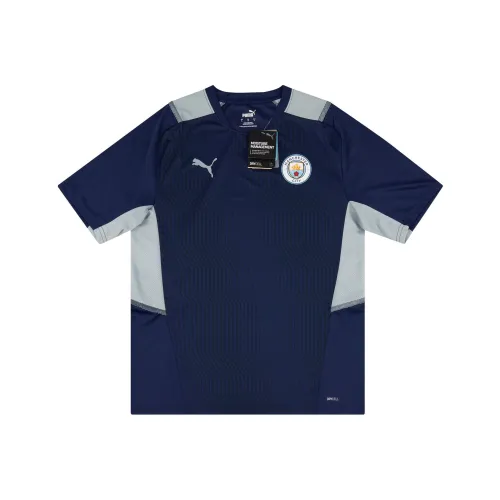 PUMA Коллекция домашней формы Manchester City Синий Мужской T-рубашки