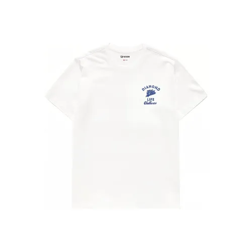 FILA FUSION Baseball серия Стандартный белый Мужской T-рубашки