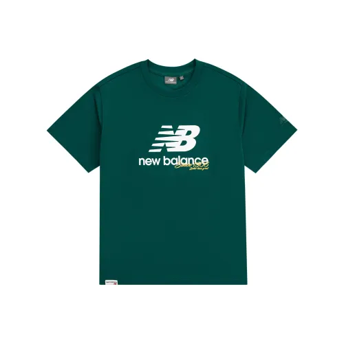 New Balance T-Shirt Мужской Grass Green