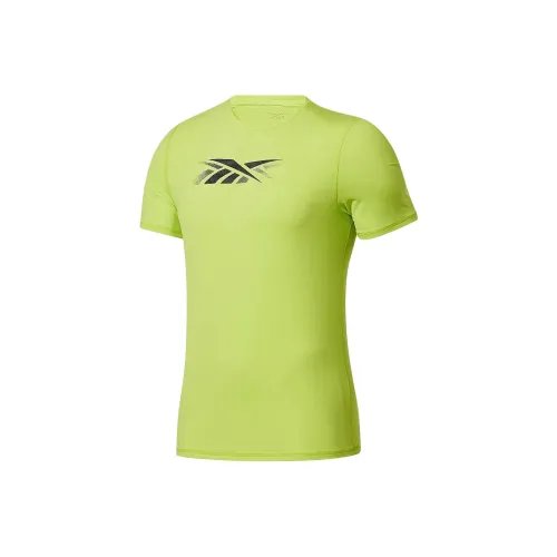 Reebok Tsr SS AC Graphic Tee T-Shirt Мужская Желтая
