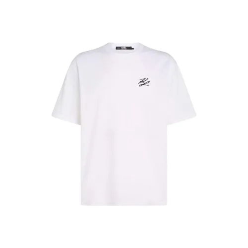 Karl Lagerfeld T-Shirt Мужской Белый