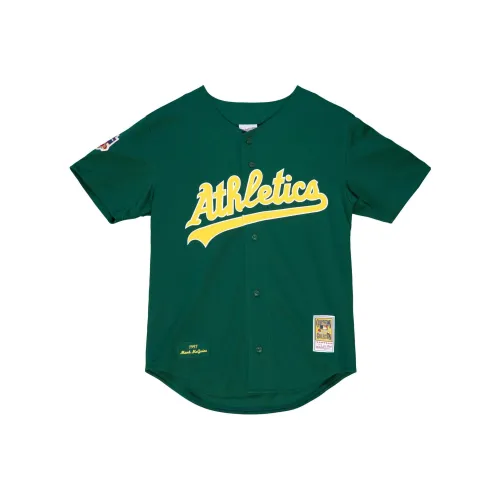 Mitchell Ness Зеленая Мужская Футболка