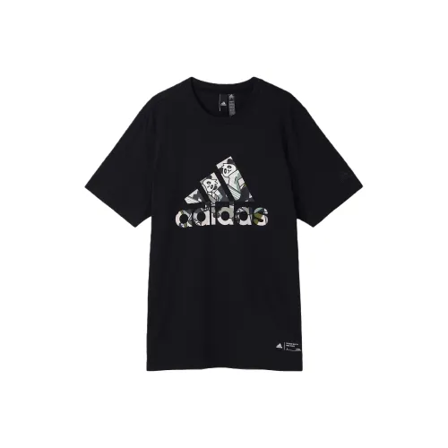 Adidas Мужские черные футболки