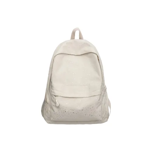 Villelon Нейлон Рюкзак Женские Экрю Розовый Зеленый Черный Оранжевый Красный