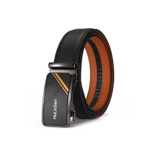 Mulinsen Ремни из коровьей кожи мужской ширина 3,5 см