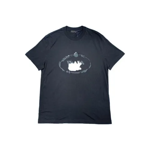 PRADA Мужские черные T-рубашки