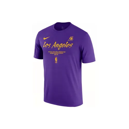 Nike NBA T-Shirt Мужской Все over Фиолетовый