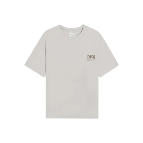 LINING SEED Желто-серый Унисекс Т-рубашки