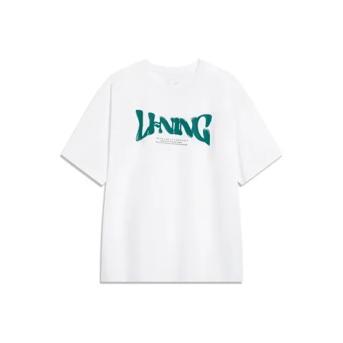 LINING Sports Lifestyle Collection Sports Fashion Collection Рубашка Мужская Стандартная Белая