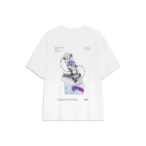 LiNing x Disney T-Shirt Унисекс Айвори