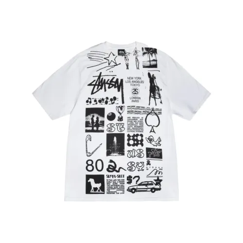 Stussy SS23 Летняя серия Унисекс Футболки