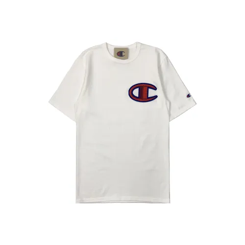 Champion T-Shirt US Version Unisex White
