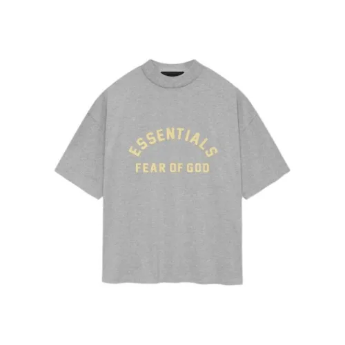 Fear of God Essentials SS24 T-Shirt Мужской Светлый Фотиния Серый Светлый Меланжевый GREY