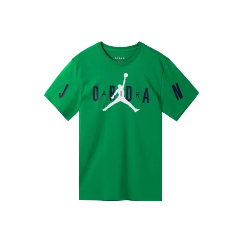 JORDAN Зеленый Мужской T-Рубашки