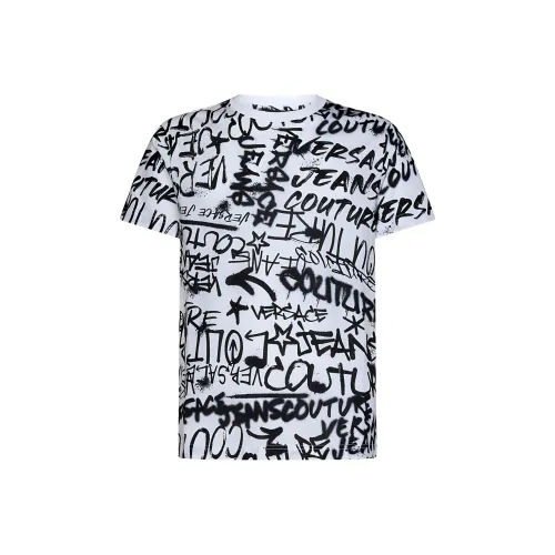 VERSACE Белые Мужские T-рубашки