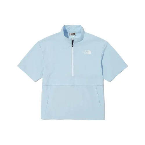 The North Face Светло-синие Мужские T-рубашки