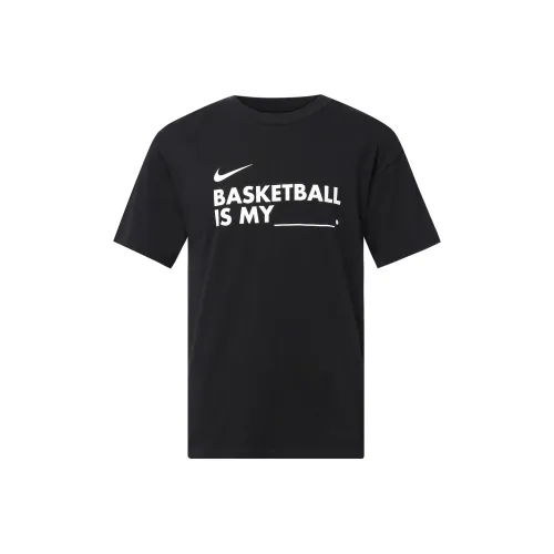 Nike Мужские черные футболки