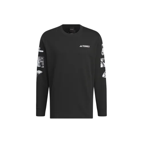 Adidas x National Geographic T-Shirt Мужской Черный