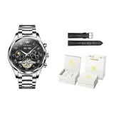 Стальной браслет, глубокий черный [Роскошная коробка включена]