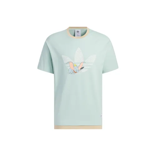 Adidas Originals x Disney T-Shirt Унисекс Дымчатый Зеленый