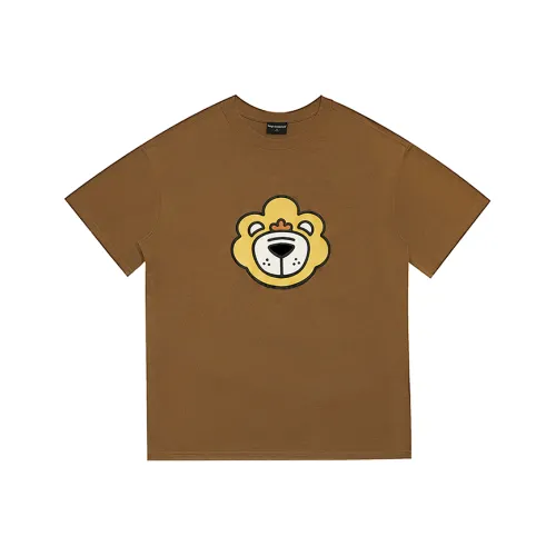 Kang's Wonderland Короткий рукав T-рубашки Лето Унисекс