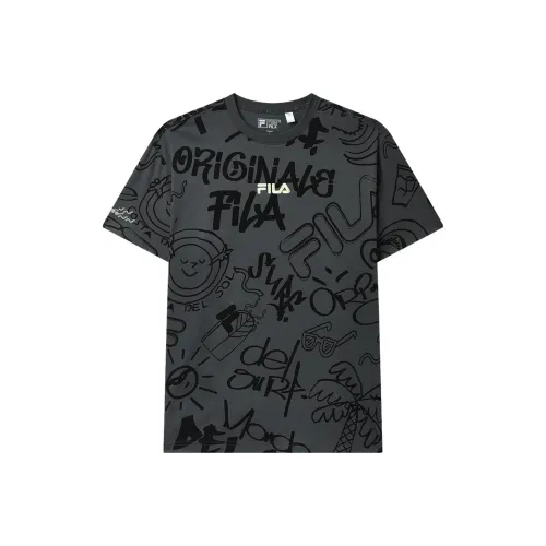 FILA Полная с принтом Мужская футболка