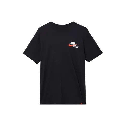 Nike Мужские черные футболки