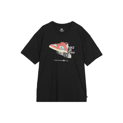 Nike Мужские черные футболки