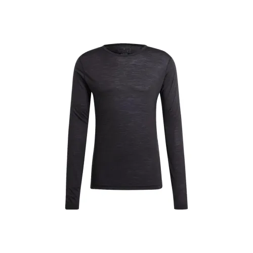 Adidas Мужские черные футболки