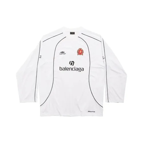 Balenciaga T-Shirt Loose Fit Unisex White