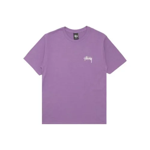 Stussy Фиолетовые Унисекс Футболки
