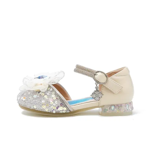 DISNEY FROZEN Серия Противоскользящая Анти-КИК Амортизация Устойчивая к износу Низкий Топ Детская кожаная обувь для малышей