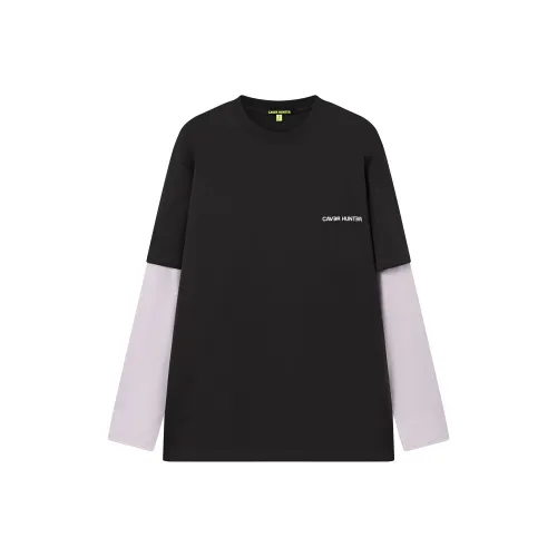 Caver Hunter SS23 Mock Два предмета Длинный рукав Т-рубашка Унисекс
