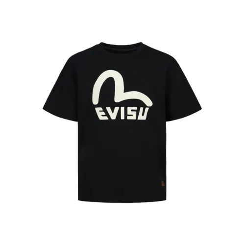 EVISU Мужские черные футболки