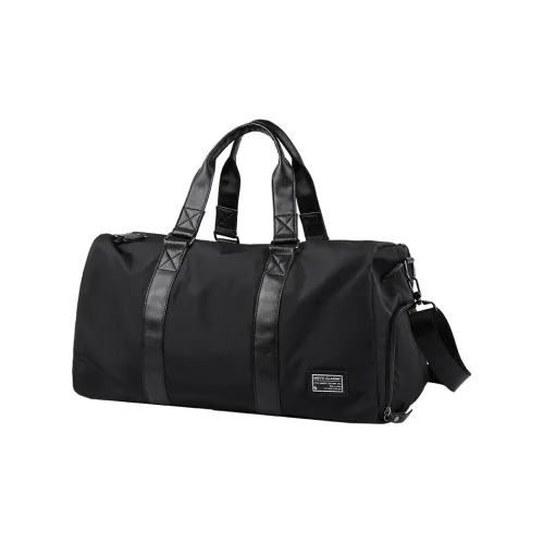 MOYYI Oxford Одно плечо Через плечо Спортивный зал Сумка Большая Мужская Черная