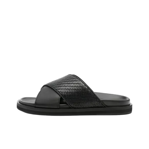 Ermenegildo Zegna Слипоны Черные Мужские