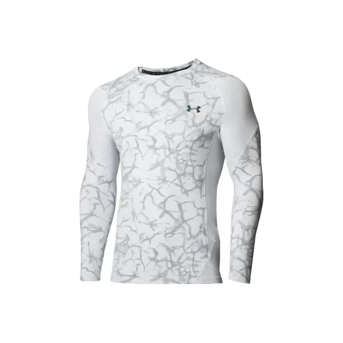 Under Armour Ореоловый серый Мужской T-рубашки