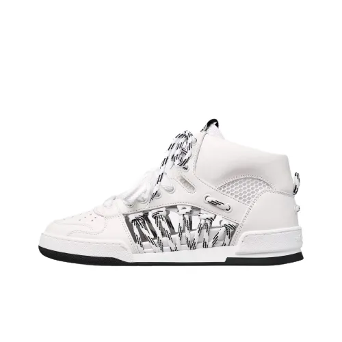 DIOR Высокие Кроссовки для скейтбординга Женские Белые