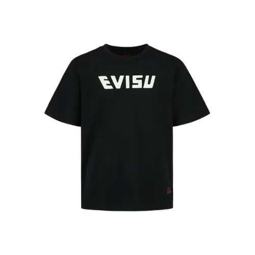 EVISU Мужские черные футболки