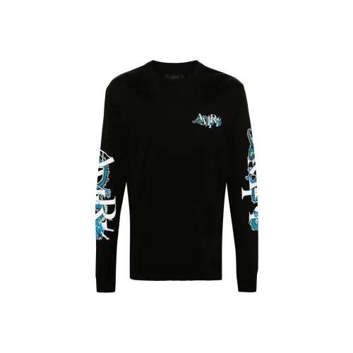 AMIRI Мужские черные футболки