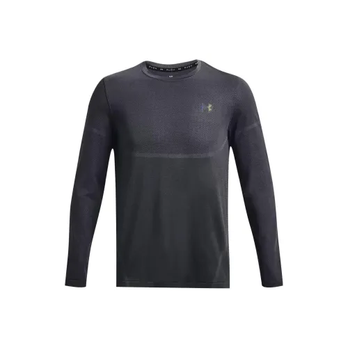 Under Armour RUSH T-Shirt Мужская Персиково-Серый