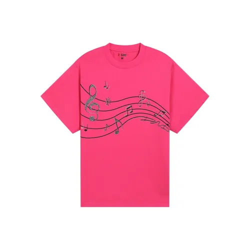 DND4DES Розово-красный Унисекс Футболка