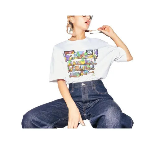 UNIQLO Белая унисекс футболка