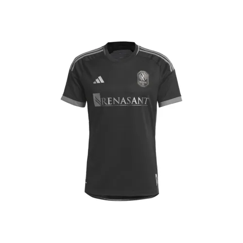 Adidas Черный Серый Цвет Мужская Футболка