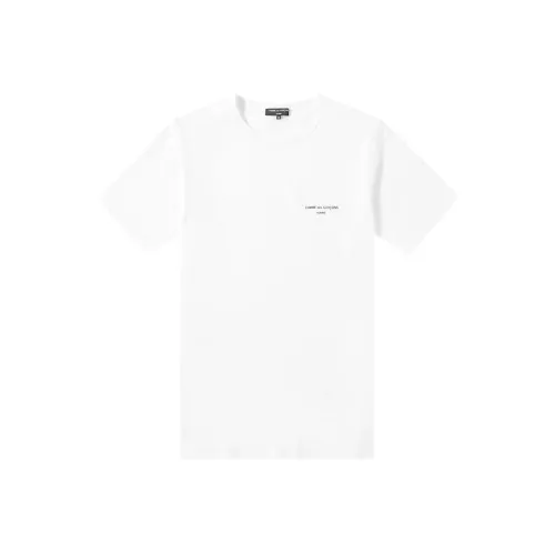 COMME DES GARCONS SHIRT Белая Мужская T-Рубашка